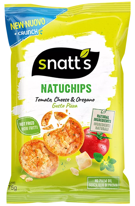  Natuchips Rajče, sýr a oregano