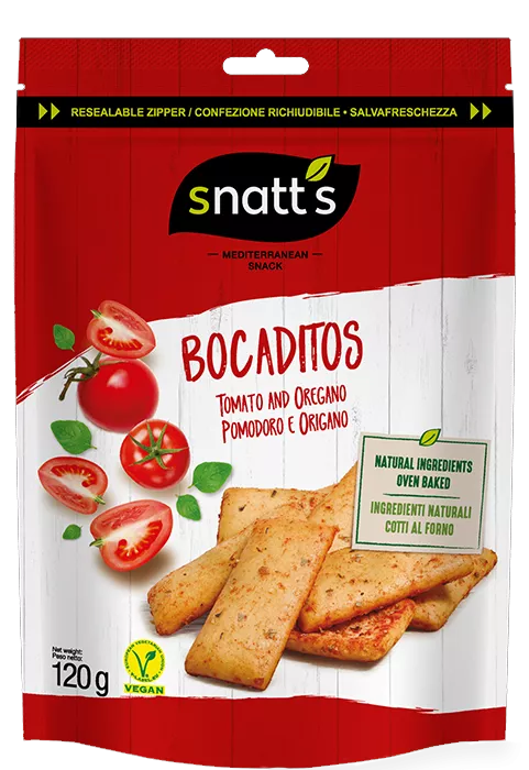 BOCADITOS Rajčata a oregano 120g